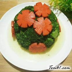 金汤西兰花的做法