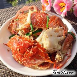 姜葱炒蟹的做法