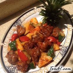 酸甜菠萝排骨的做法