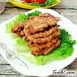 脆皮肉片的做法