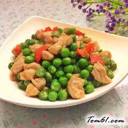 肉粒豌豆的做法