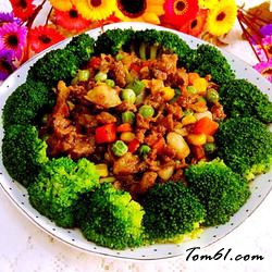 嫩滑牛肉粒的做法