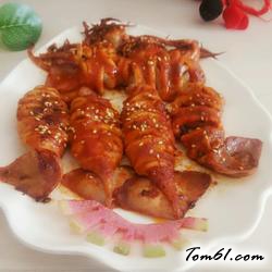 孜然鱿鱼的做法