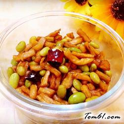 萝卜干炒青豆的做法