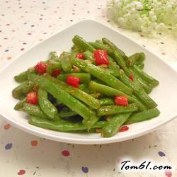 干煸四季豆的做法4