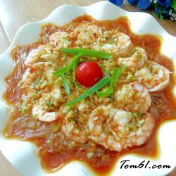 蒜蓉大虾的做法