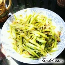 清炒芸豆丝的做法