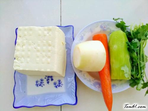 【三丝脆皮豆腐】