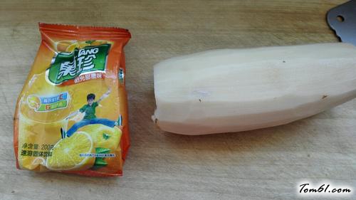 【爽脆果汁藕】