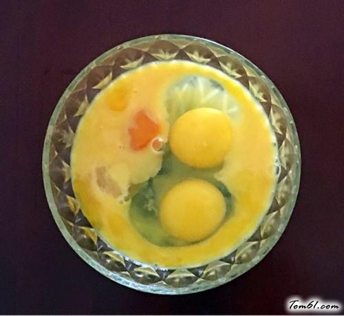 【农家菜辣椒鸡蛋焖子】