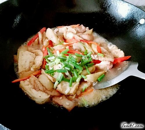 【豆腐焖茄子】