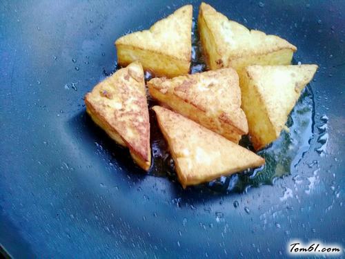 【三丝脆皮豆腐】