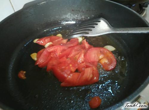 【西红柿虾仁炒菜花】