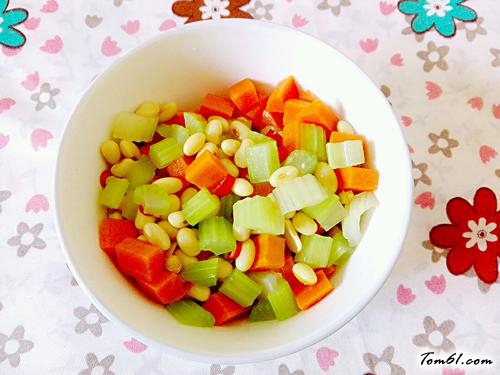 【凉拌酸辣黄豆】