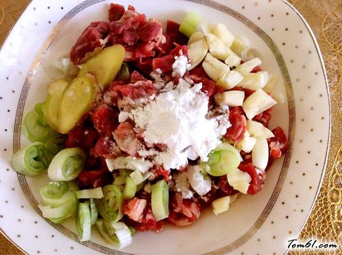 【嫩滑牛肉粒】