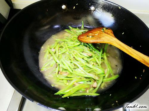 【清炒芸豆丝】