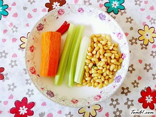 【凉拌酸辣黄豆】