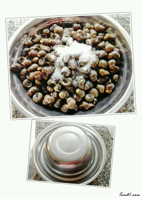 【紫苏炒石螺】