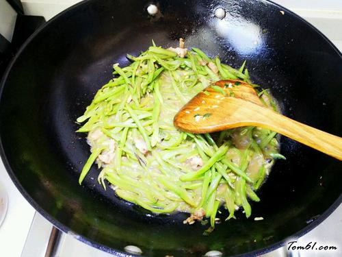 【清炒芸豆丝】