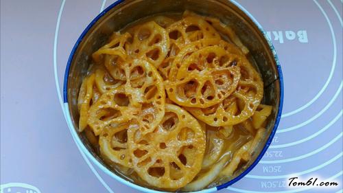 【爽脆果汁藕】