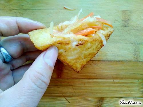 【三丝脆皮豆腐】