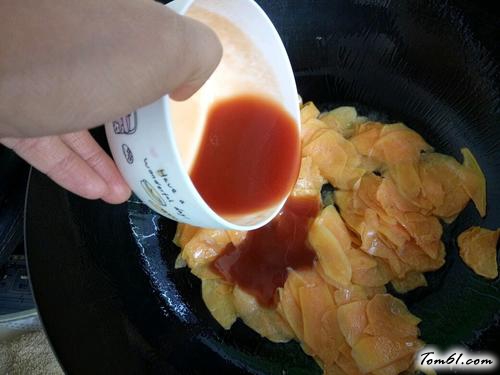 【糖醋红薯片】