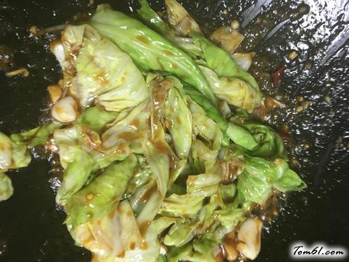 【蚝油卷心菜】