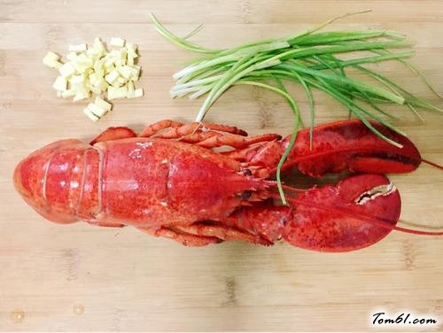 【葱姜烤龙虾】