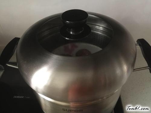 【油菜酿香菇】