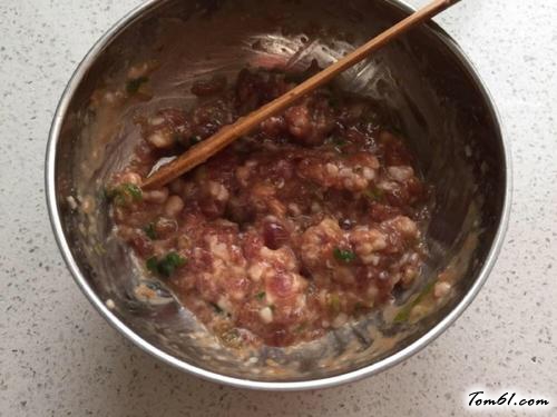 【油菜酿香菇】