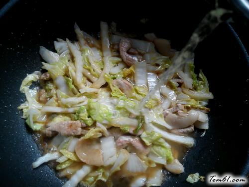 【猪肉白菜炖粉条】