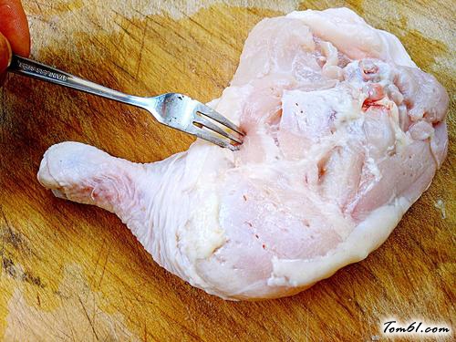 【酱香蒸鸡腿】