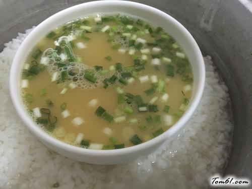 【米汤鸡蛋羹】