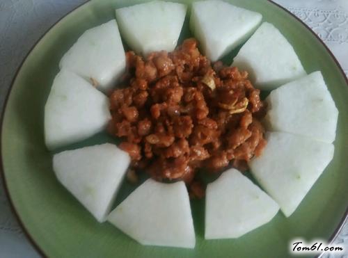 【肉末蒸冬瓜】