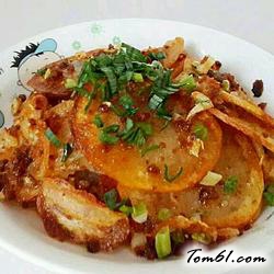 渣辣椒炒土豆片的做法