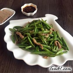 扁豆炒肉的做法