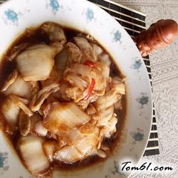 醋溜白菜的做法3