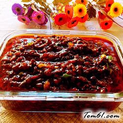 香辣香菇牛肉酱的做法