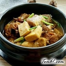 明太鱼炖豆腐的做法