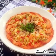 蒜蓉蒸虾的做法