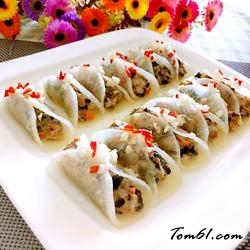 三鲜萝卜卷的做法