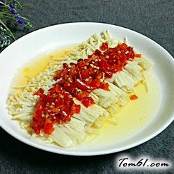 剁椒蒸金针菇的做法