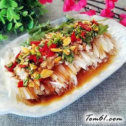 蒸肉末白萝卜丝的做法