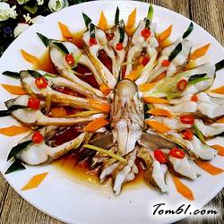 清蒸孔雀开屏鱼的做法