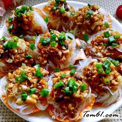 扇贝蒸粉丝的做法