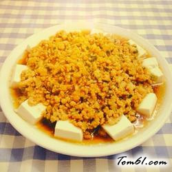 肉沫蒸豆腐的做法