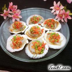 蒜茸粉丝扇贝的做法