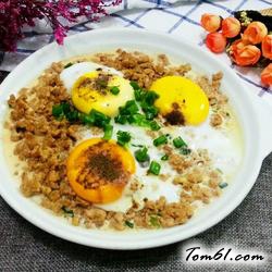 肉末蒸蛋的做法