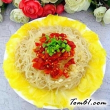 剁椒粉丝娃娃菜的做法