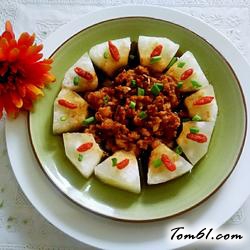 肉末蒸冬瓜的做法